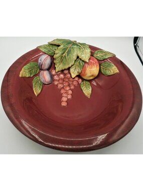 Renaissance by Fitz & Floyd Footed Centerpiece Bowl Large 13 Inches